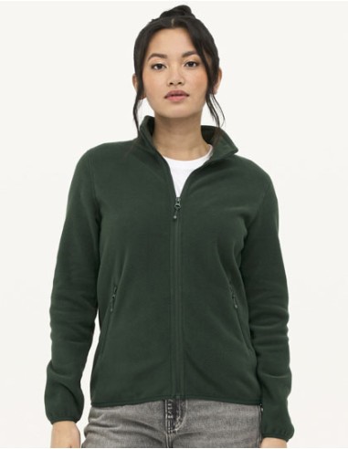 SOL-03824-Womens Factor Zipped Fleece Jacket